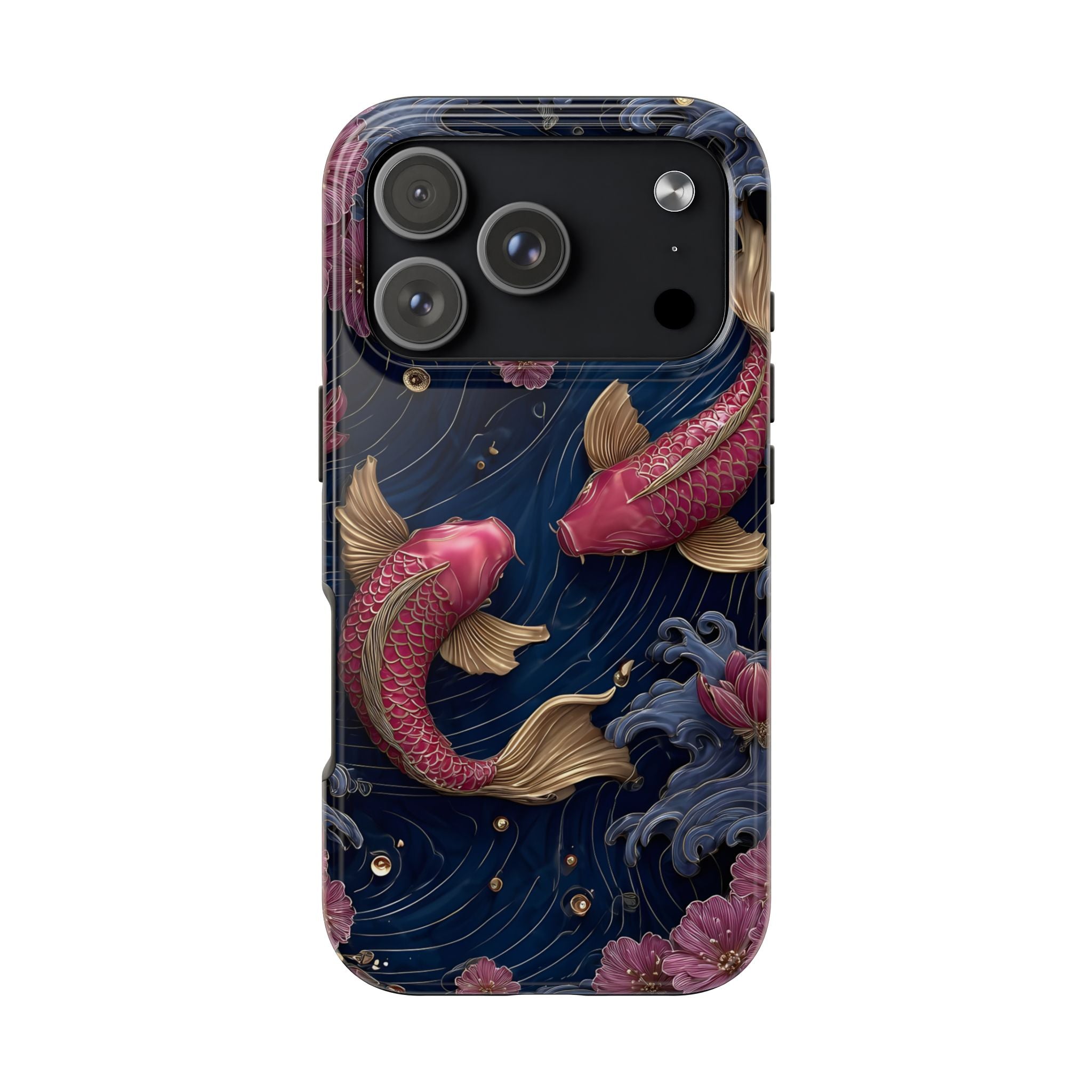 Japanese Koi Fish Phone Case for iPhone and Samsung Galaxy Series