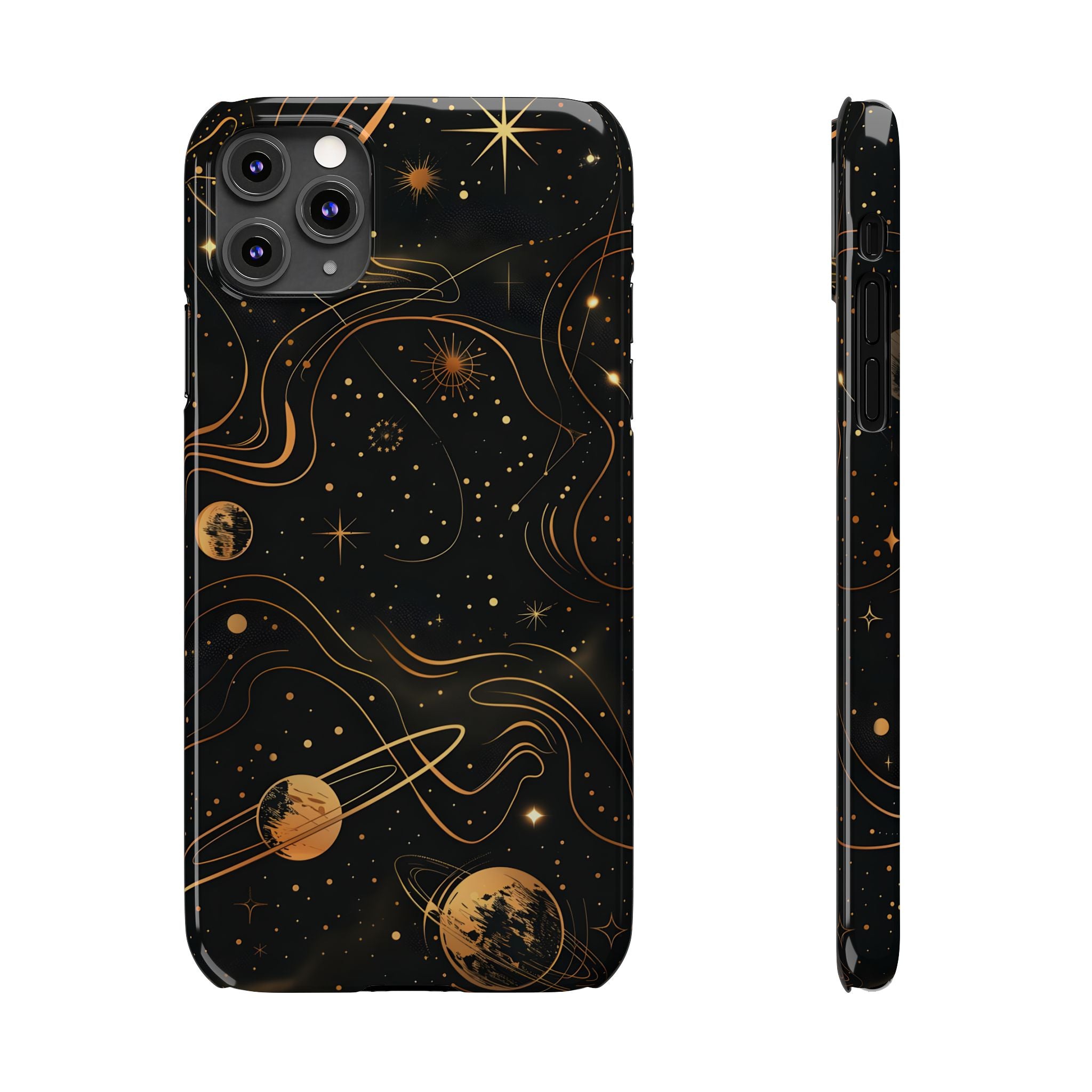 Galaxy and Moon Phone Case for iPhone and Samsung Galaxy Series
