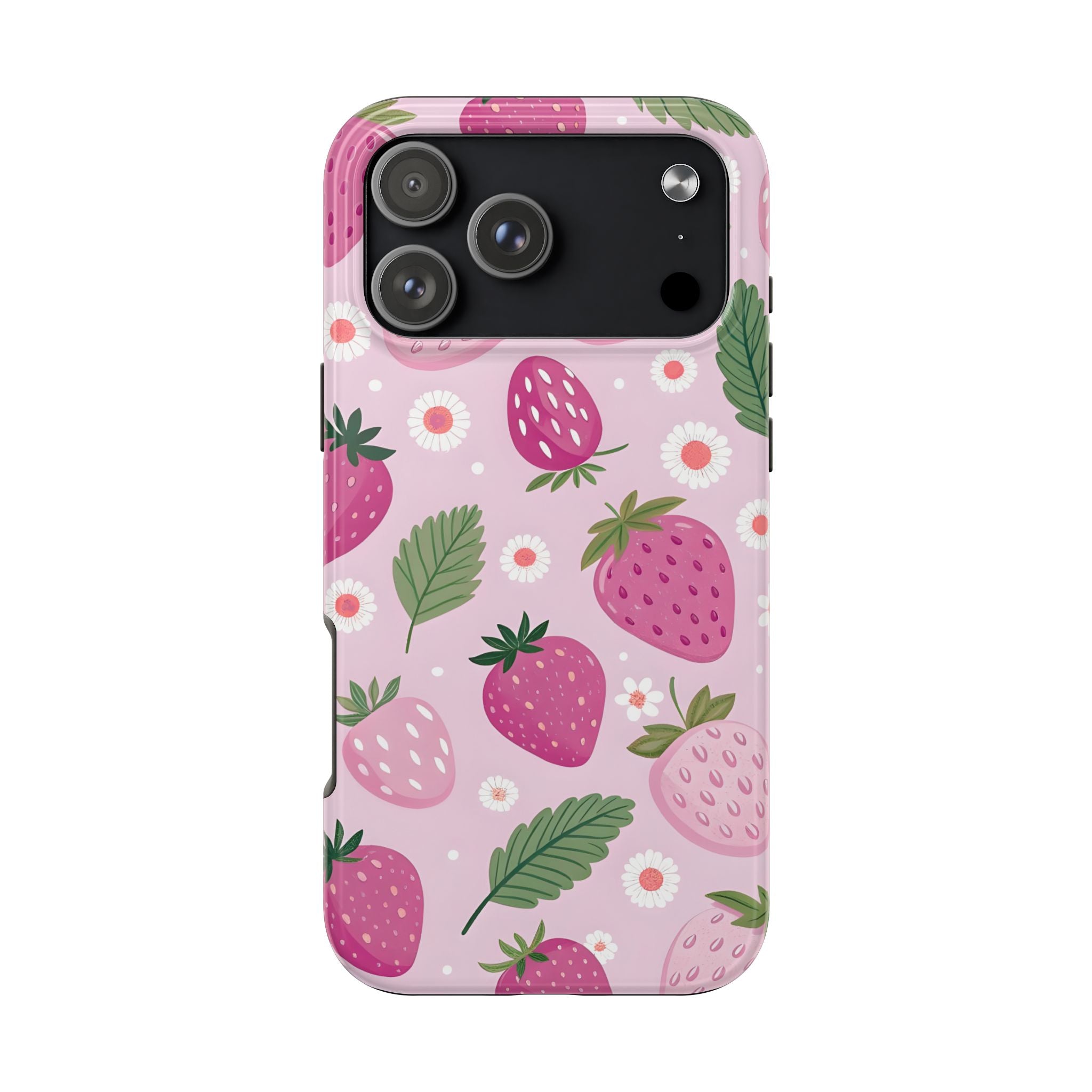 Purple Strawberry  Phone Case for iPhone and Samsung Galaxy Series