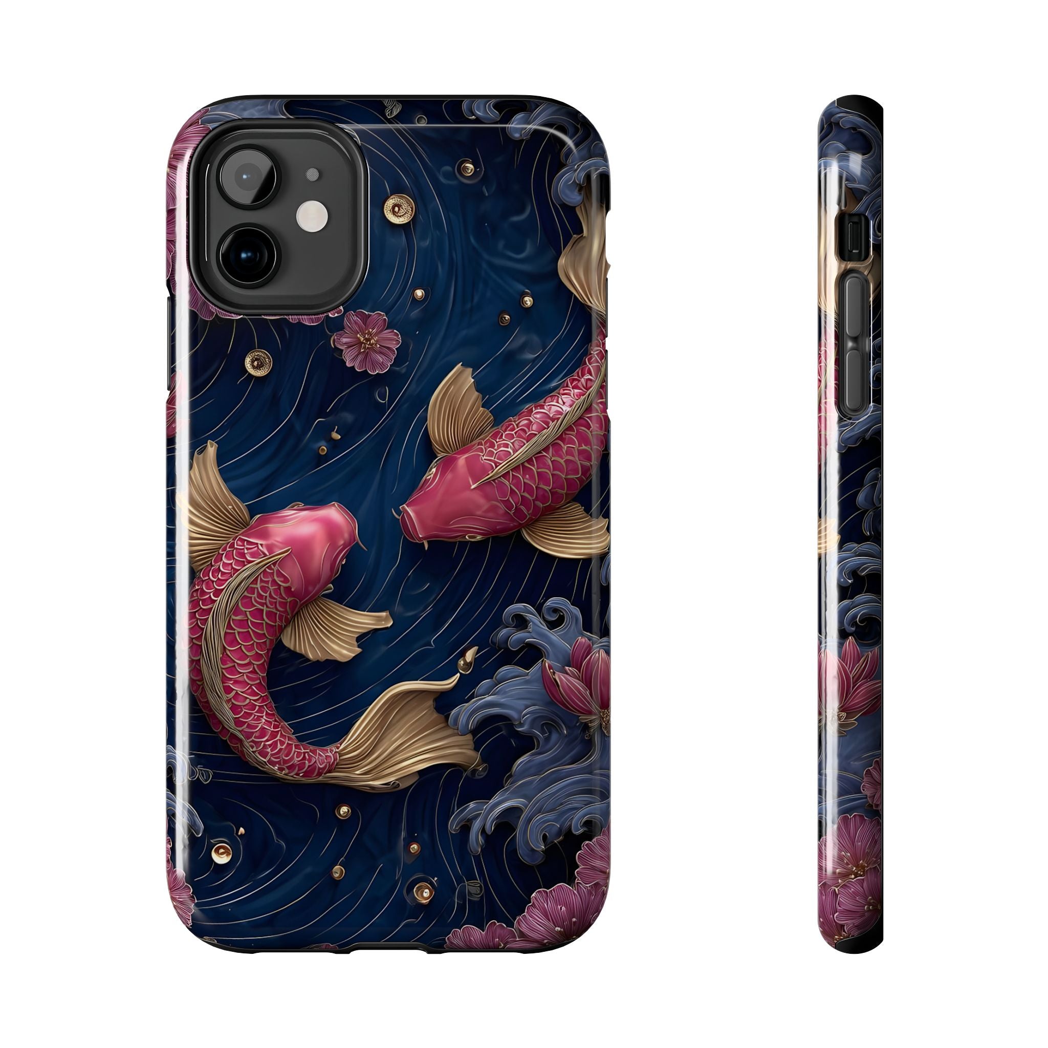 Japanese Koi Fish Phone Case for iPhone and Samsung Galaxy Series