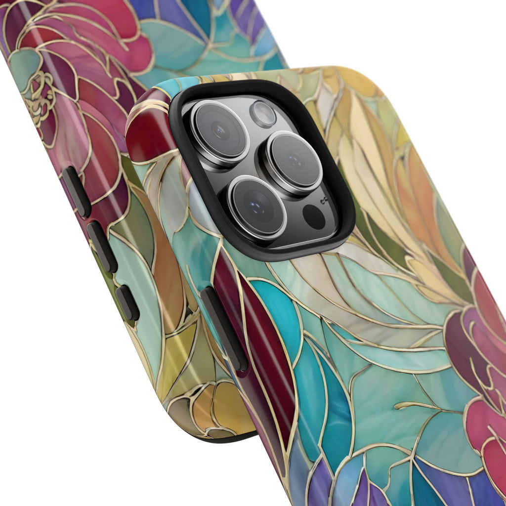 Stained Glass Inspired Phone Case for iPhone and Samsung Galaxy Series
