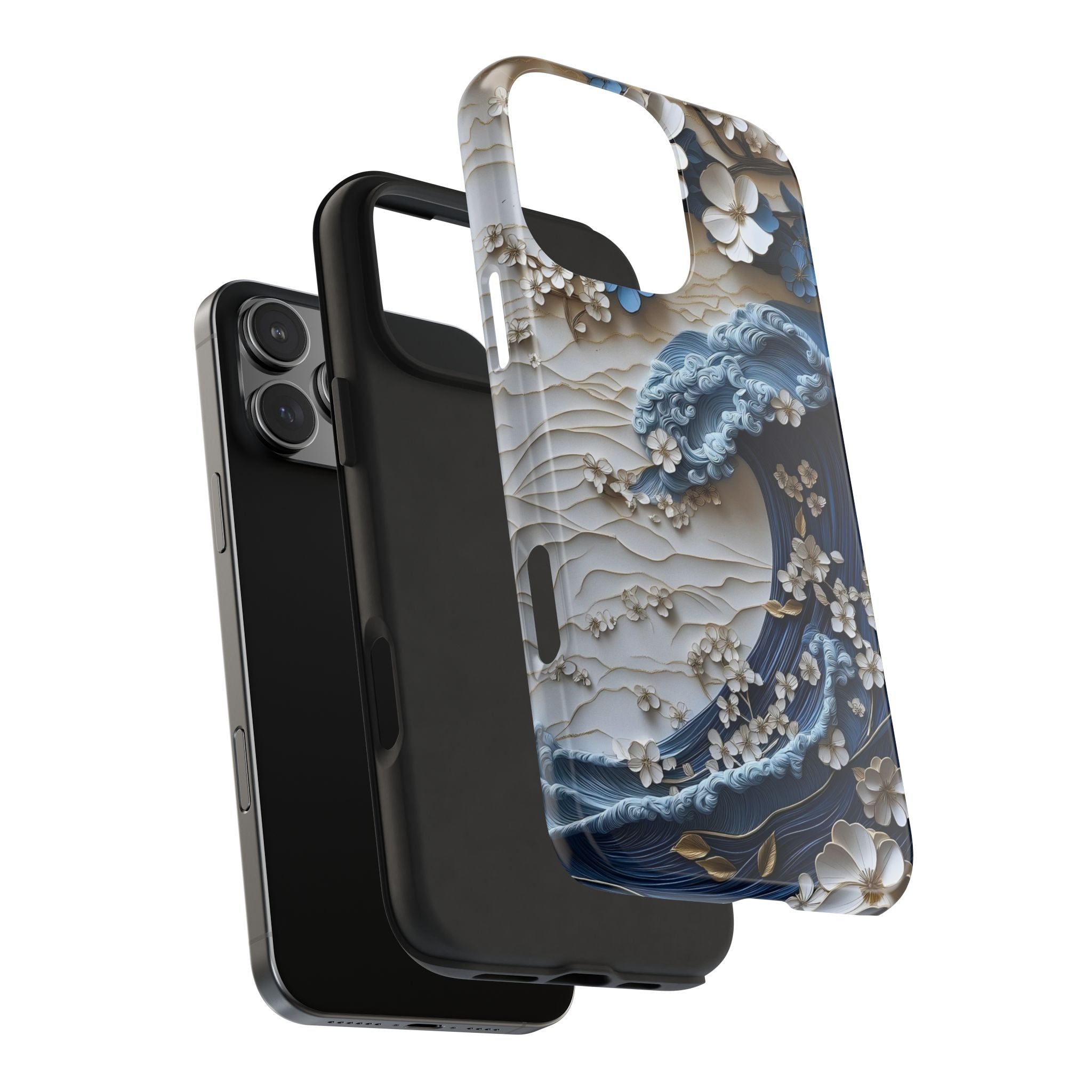 Japanese Wave Art Phone Case for iPhone and Samsung Galaxy Series