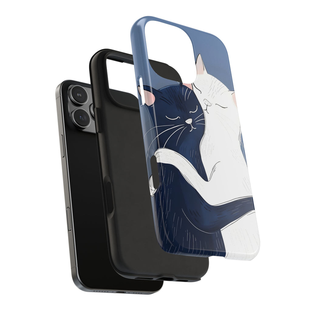 Clingy Cats Tough Phone Case for iPhone and Samsung Galaxy Series