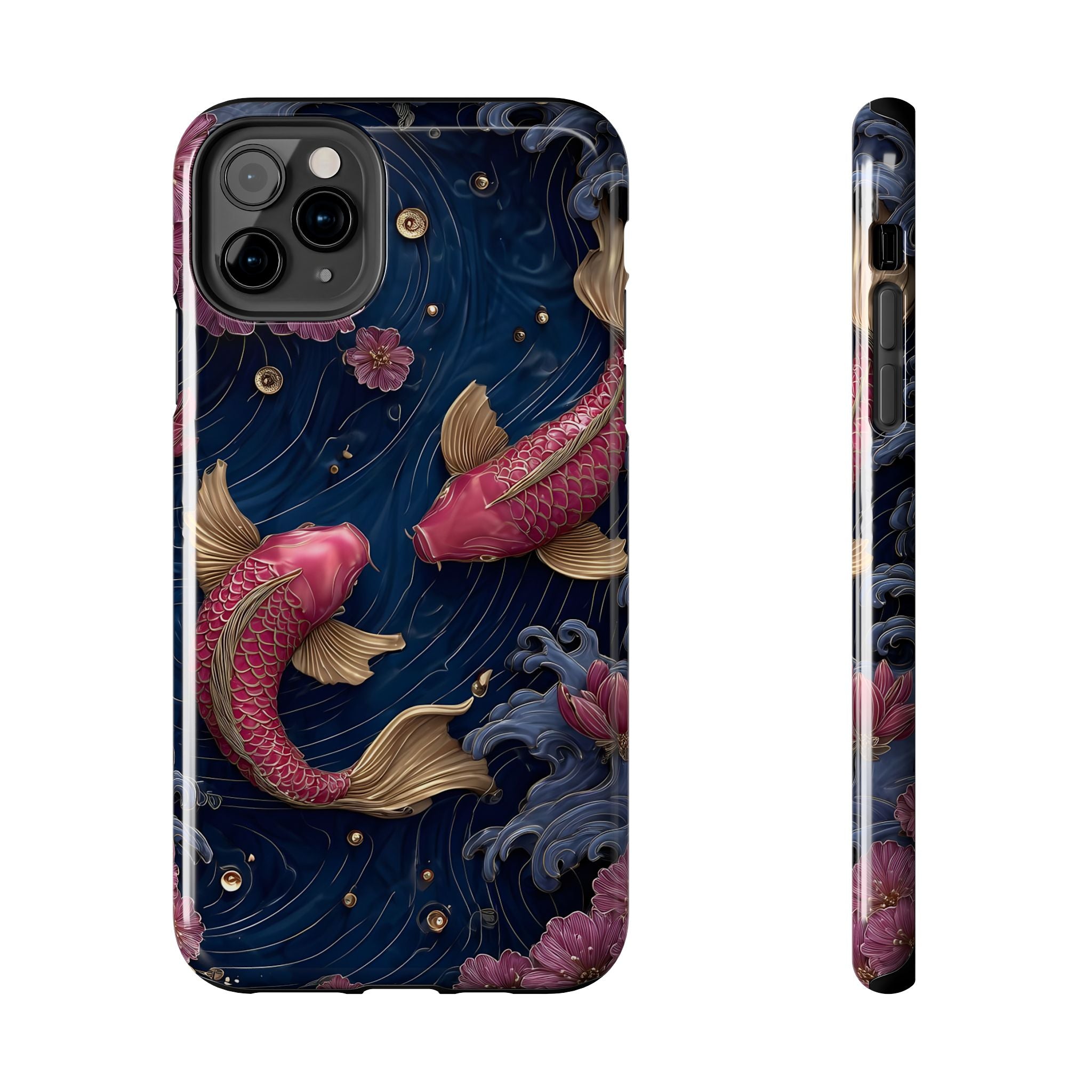 Japanese Koi Fish Phone Case for iPhone and Samsung Galaxy Series