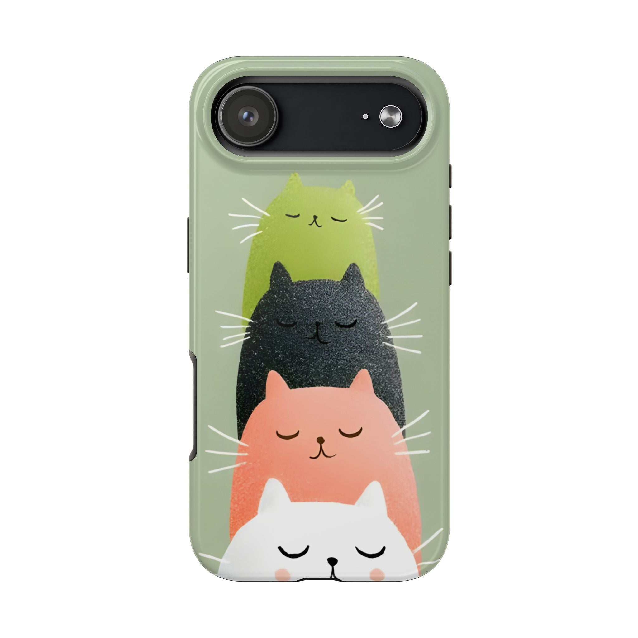 Quadruplets Cats Tough Phone Case for iPhone and Samsung Galaxy Series