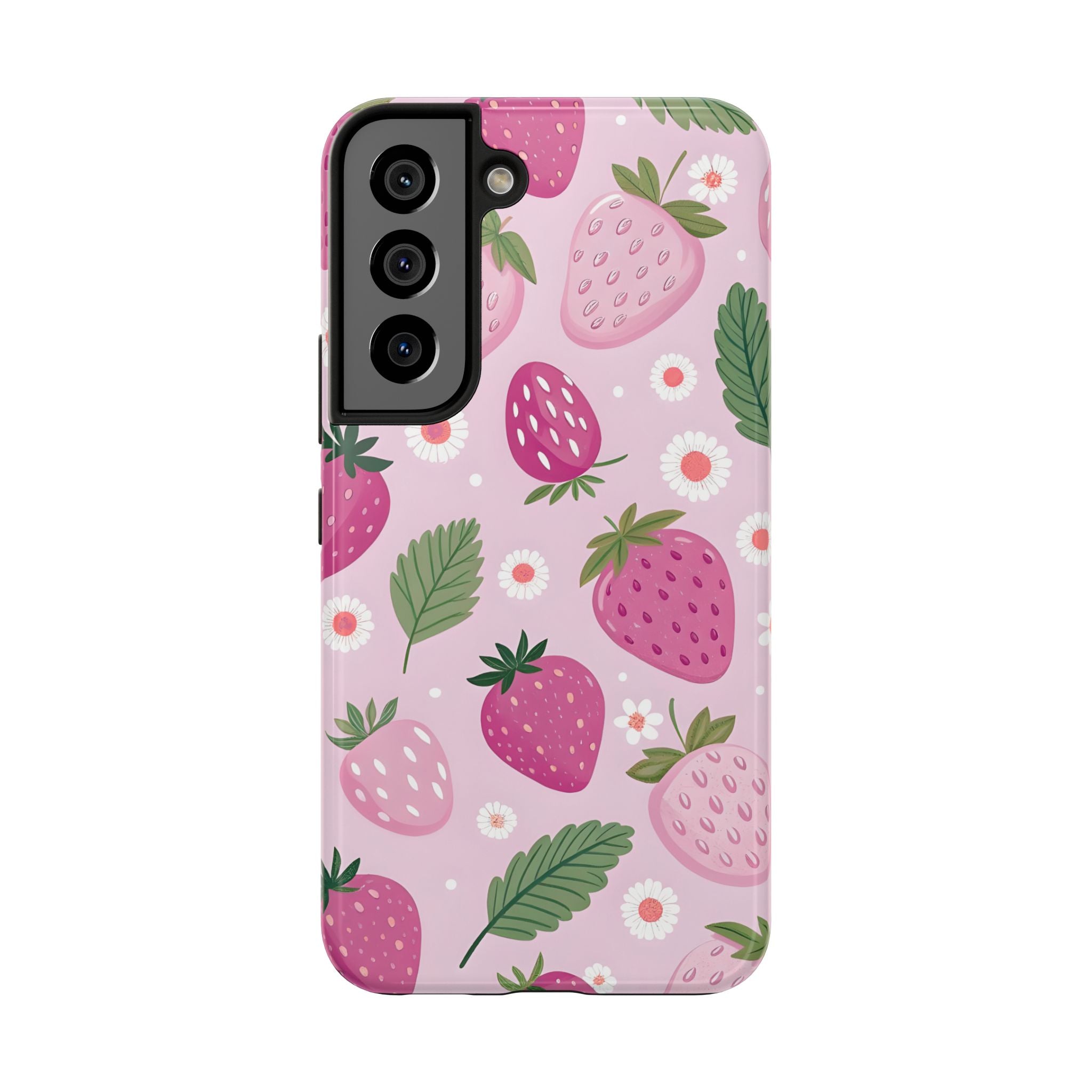 Purple Strawberry  Phone Case for iPhone and Samsung Galaxy Series