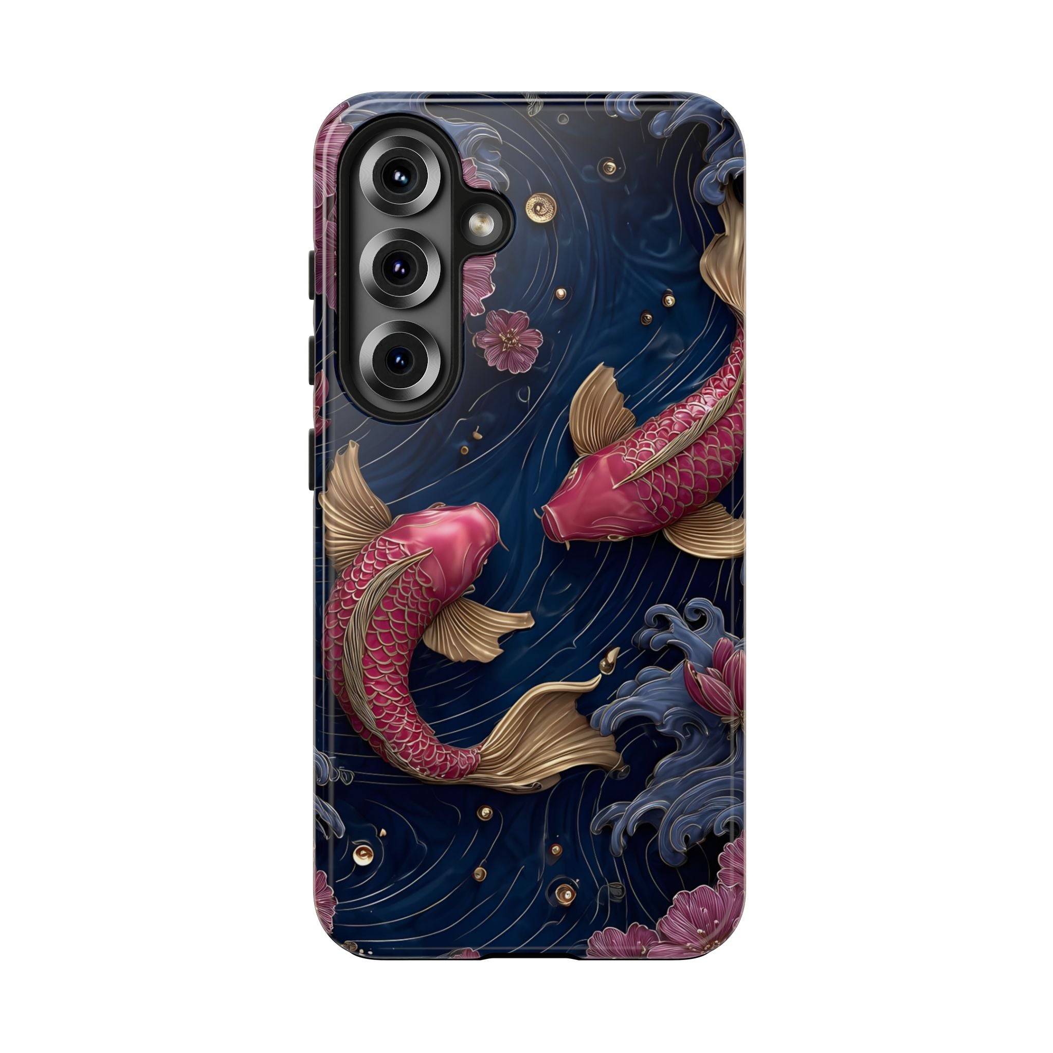 Japanese Koi Fish Phone Case for iPhone and Samsung Galaxy Series