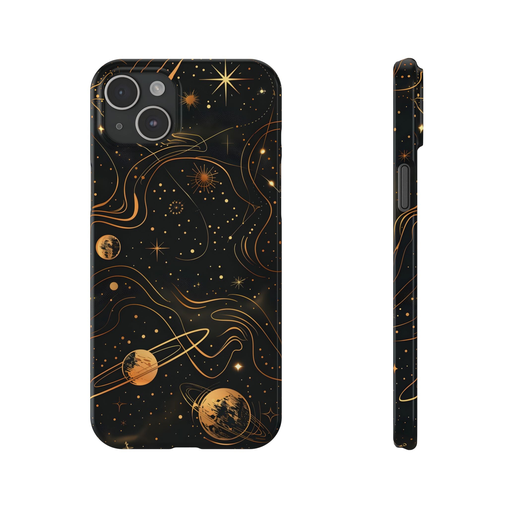 Galaxy and Moon Phone Case for iPhone and Samsung Galaxy Series