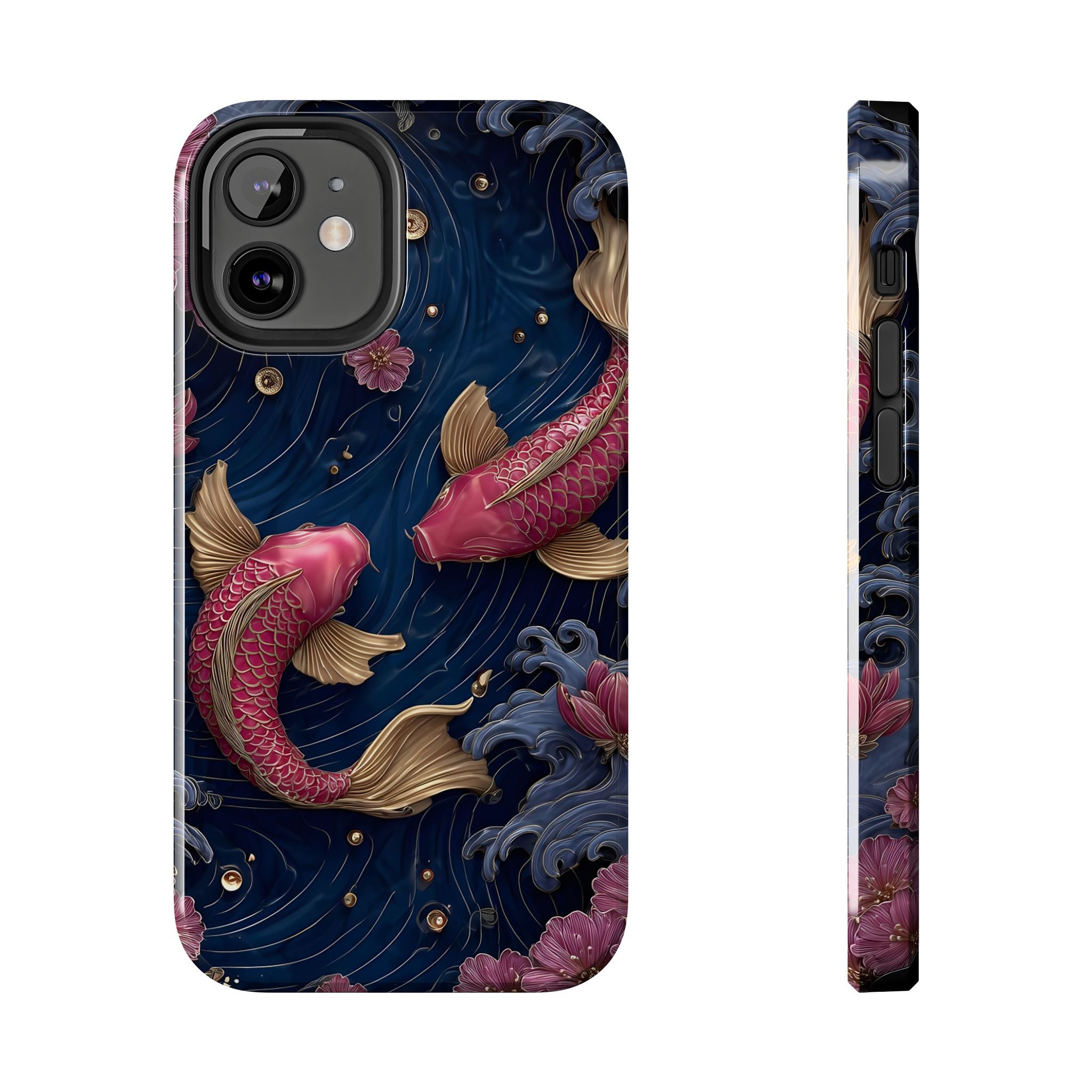 Japanese Koi Fish Phone Case for iPhone and Samsung Galaxy Series