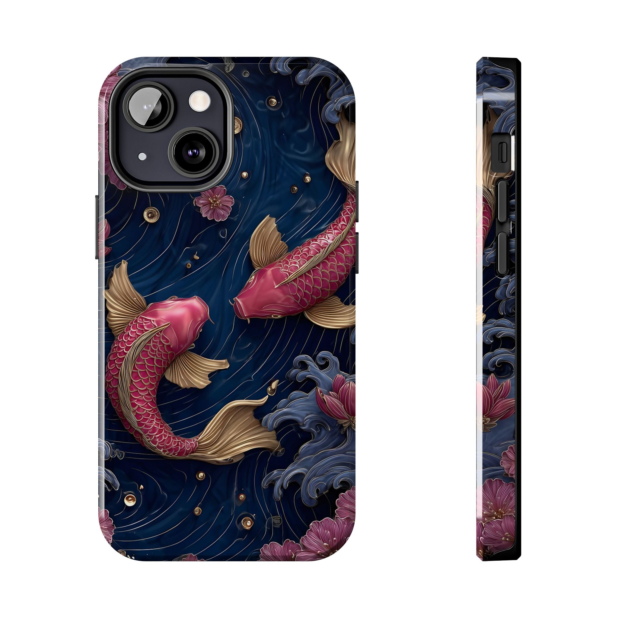 Japanese Koi Fish Phone Case for iPhone and Samsung Galaxy Series