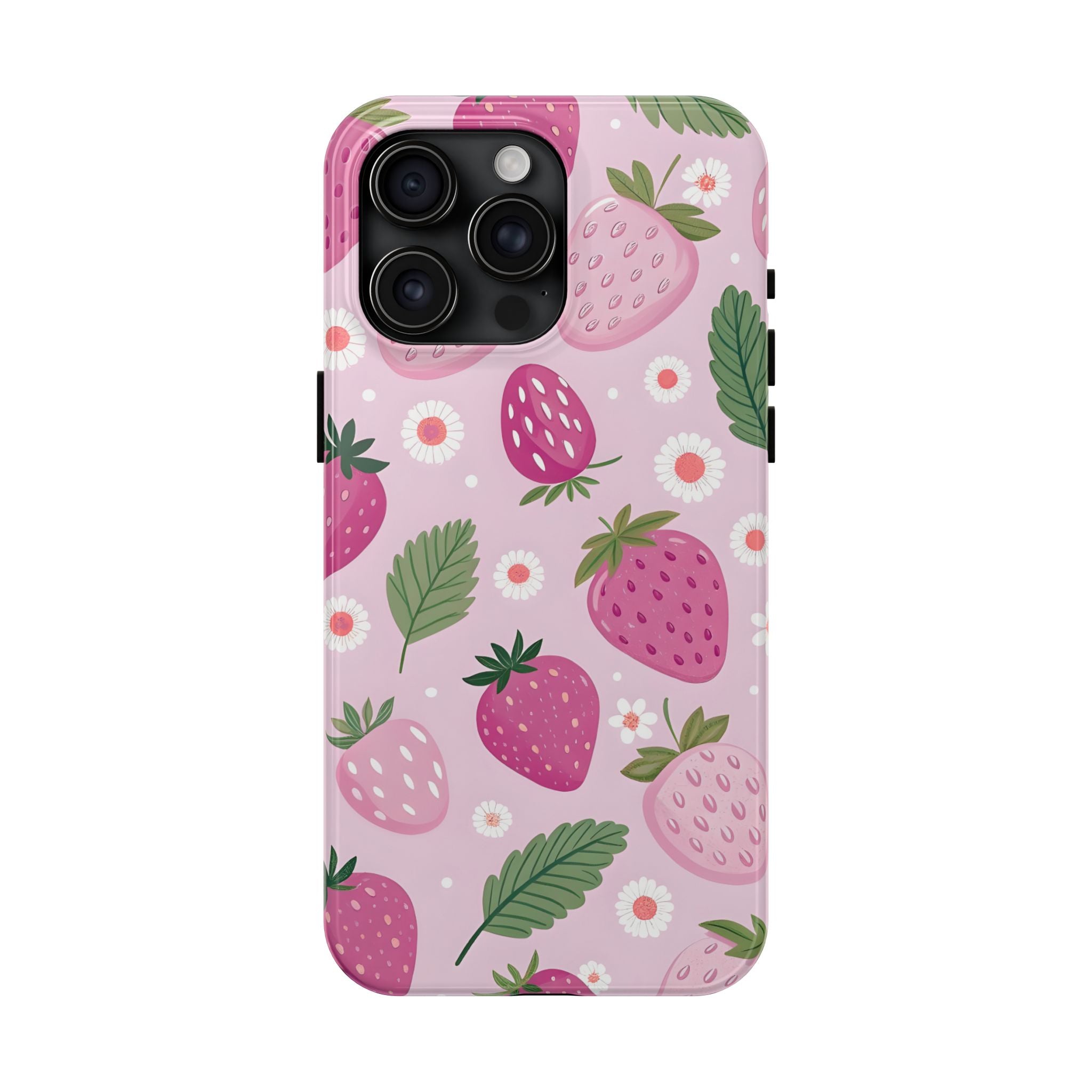 Purple Strawberry  Phone Case for iPhone and Samsung Galaxy Series